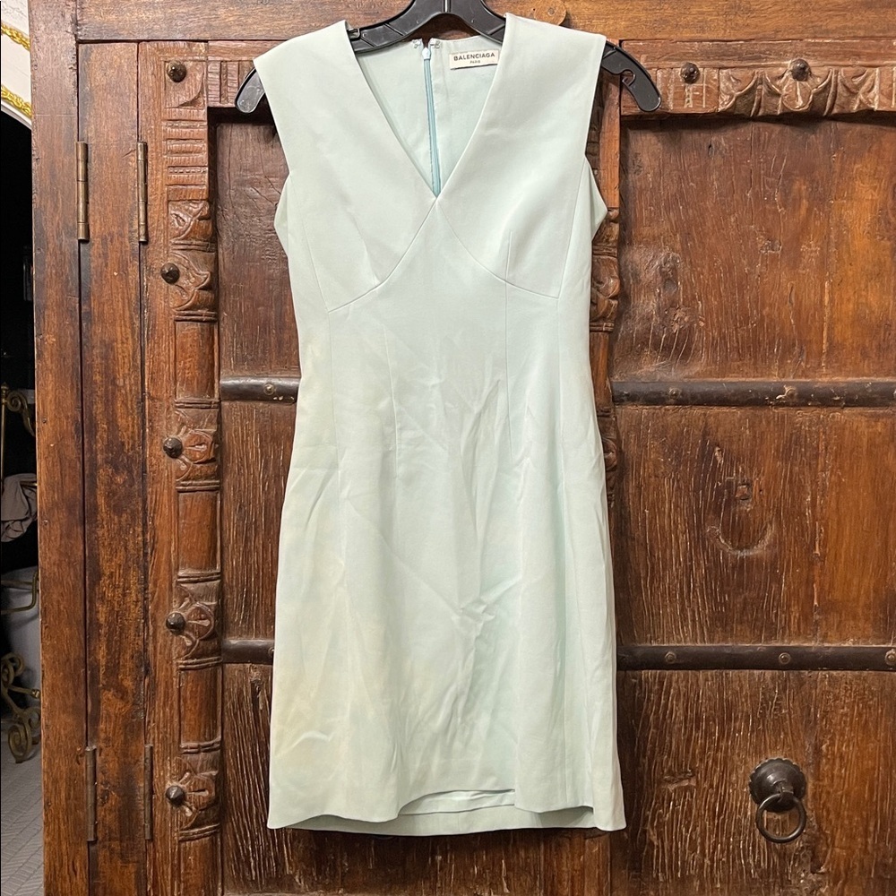 Balenciaga Sleeveless Dress Size 36 US Size 0 - Picture 6 of 8